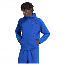 Блуза Adidas Originals Spacer Teamgeist 26 Cutline full zip sweatshirt - Blue (Bold Blue) блуза,мъжки,пуловери,adidas,originals,spacer,teamgeist,26,cutline,full,zip,sweatshirt,blue,(bold,blue)