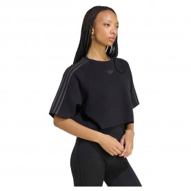 Тениска Adidas Originals SST 2.0 Boxy Cropped short sleeve T-shirt - Black (Black / Utility Black) тениска,мъжки,тениски,дамски,тениски,adidas,originals,sst,2.0,boxy,cropped,short,sleeve,t,shirt,black,(black,utility,black)
