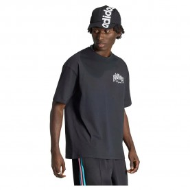 Тениска Adidas Originals SST Arch short sleeve T-shirt - Black (Black) тениска,мъжки,тениски,дамски,тениски,adidas,originals,sst,arch,short,sleeve,t,shirt,black,(black)