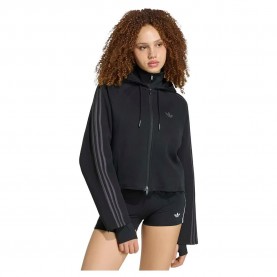 блуза,дамски,блузи,adidas,originals,sst,2.0,cropped,full,zip,sweatshirt,black,(black,utility,black)