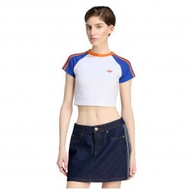 Бебешка тениска Adidas Originals SST Baby short sleeve T-shirt - White (White / Bold Blue / Orange) бебешка,тениска,мъжки,тениски,дамски,тениски,adidas,originals,sst,baby,short,sleeve,t,shirt,white,(white,bold,blue,orange)