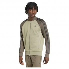 Блуза Adidas Originals SST full zip sweatshirt - Beige (Silver Pebble) блуза,мъжки,пуловери,adidas,originals,sst,full,zip,sweatshirt,beige,(silver,pebble)