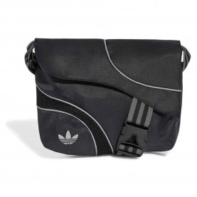 Adidas Originals Teamgeist 3L crossbody - Black (Black) всички,чанти,adidas,originals,teamgeist,3l,crossbody,black,(black)