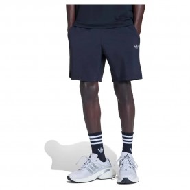 Къси панталони Adidas Originals Tech Trefoil Essentials Polyester shorts - Blue (Black) къси,панталони,мъжки,панталони,дамски,панталони,adidas,originals,tech,trefoil,essentials,polyester,shorts,blue,(black)