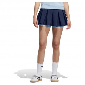Пола Adidas Originals Texas A&M Aggies Woven short skirt - Blue (Night Indigo) пола,дамски,поли,и,рокли,adidas,originals,texas,a&m,aggies,woven,short,skirt,blue,(night,indigo)