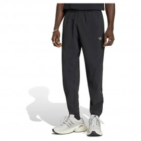 Панталони Adidas Originals Tech Trefoil Essentials Woven pants - Black (Black) панталони,мъжки,панталони,дамски,панталони,adidas,originals,tech,trefoil,essentials,woven,pants,black,(black)