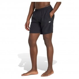 Бански гащета Adidas Originals Trefoil Essentials 3´´ swimming shorts - Black (Black) бански,гащета,мъжки,бански,костюми,adidas,originals,trefoil,essentials,3´´,swimming,shorts,black,(black)