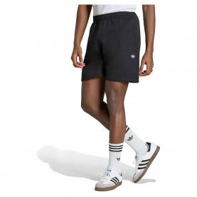 Поларени къси панталони Adidas Originals Trefoil Essentials 5´´ Fleece shorts - Black (Black) поларени,къси,панталони,мъжки,панталони,дамски,панталони,adidas,originals,trefoil,essentials,5´´,fleece,shorts,black,(black)