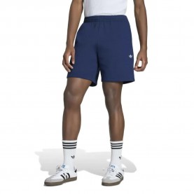 Поларени къси панталони Adidas Originals Trefoil Essentials 7´´ Fleece shorts - Blue (Night Indigo) поларени,къси,панталони,мъжки,панталони,дамски,панталони,adidas,originals,trefoil,essentials,7´´,fleece,shorts,blue,(night,indigo)