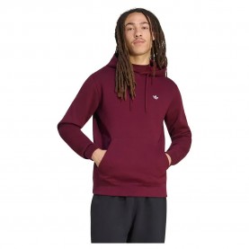 Суичър Adidas Originals Trefoil Essentials hoodie - Red (Maroon) суичър,мъжки,пуловери,adidas,originals,trefoil,essentials,hoodie,red,(maroon)