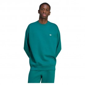 Блуза Adidas Originals Trefoil Essentials Loose Crew sweatshirt - Green (Rich Green) блуза,мъжки,пуловери,adidas,originals,trefoil,essentials,loose,crew,sweatshirt,green,(rich,green)