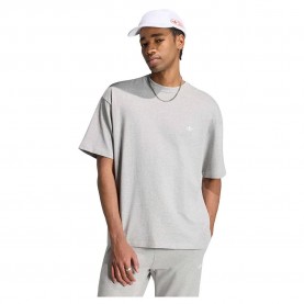Тениска Adidas Originals Trefoil Essentials Loose short sleeve T-shirt - Grey (Medium Grey Heather) тениска,мъжки,тениски,дамски,тениски,adidas,originals,trefoil,essentials,loose,short,sleeve,t,shirt,grey,(medium,grey,heather)