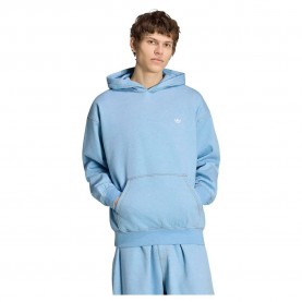 Суичър Adidas Originals Trefoil Essentials Melange Loose hoodie - Blue (Light Blue Mel) суичър,мъжки,пуловери,adidas,originals,trefoil,essentials,melange,loose,hoodie,blue,(light,blue,mel)