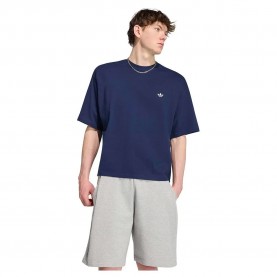 Тениска Adidas Originals Trefoil Essentials Oversized short sleeve T-shirt - Blue (Night Indigo) тениска,мъжки,тениски,дамски,тениски,adidas,originals,trefoil,essentials,oversized,short,sleeve,t,shirt,blue,(night,indigo)