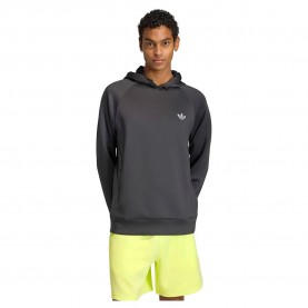 Суичър Adidas Originals Trefoil Essentials Spacer hoodie - Grey (Utility Black) суичър,мъжки,пуловери,adidas,originals,trefoil,essentials,spacer,hoodie,grey,(utility,black)