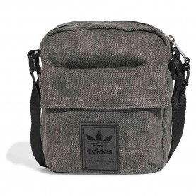Чанта за през рамо Adidas Originals Washed Item 3L shoulder bag - Grey (Black) чанта,за,през,рамо,всички,чанти,adidas,originals,washed,item,3l,shoulder,bag,grey,(black)