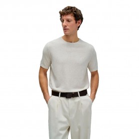 Тениска Salsa jeans 21012128 short sleeve T-shirt - Beige (Beige) тениска,мъжки,тениски,дамски,тениски,salsa,jeans,21012128,short,sleeve,t,shirt,beige,(beige)