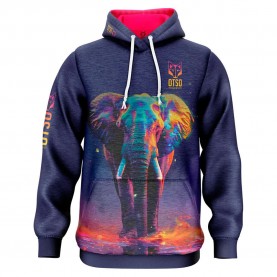 суичър,мъжки,пуловери,дамски,пуловери,otso,be,strong,hoodie,blue,(white)