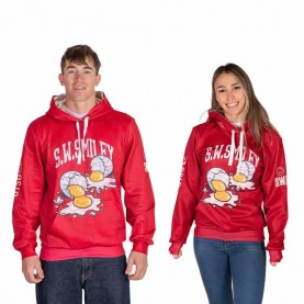 суичър,мъжки,пуловери,дамски,пуловери,otso,s.w.smiley,concrete,canvas,egg,hoodie,red,(red)