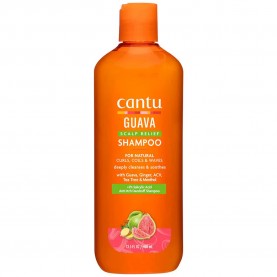 Cantu Guava & Ginger Scalp Relief 400ml Anti-Dandruff Shampoo - Orange хигиена,коса,cantu,guava,&,ginger,scalp,relief,400ml,anti,dandruff,shampoo,orange