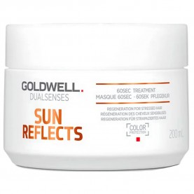 хигиена,коса,goldwell,sun,reflects,60sec,200ml,capillary,treatment,clear