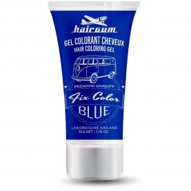 Hairgum Fix Color Gel Colorant Blue 30ml Hair dye - Blue хигиена,коса,hairgum,fix,color,gel,colorant,blue,30ml,hair,dye,blue