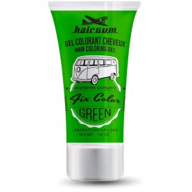 Hairgum Fix Color Gel Colorant Green 30ml Hair dye - Green хигиена,коса,hairgum,fix,color,gel,colorant,green,30ml,hair,dye,green