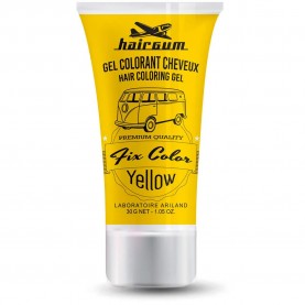 Hairgum Fix Color Gel Colorant Yellow 30ml Hair dye - Yellow хигиена,коса,hairgum,fix,color,gel,colorant,yellow,30ml,hair,dye,yellow