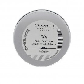 хигиена,коса,salerm,homme,hair,&,beard,100ml,styling,wax,silver