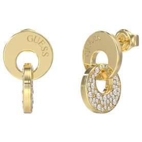 Guess Blooming Summer JUBE05221 earrings - Golden (Gold) бижутерия,guess,blooming,summer,jube05221,earrings,golden,(gold)