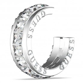 Guess Crazy JUBE03293 earrings - Silver (Silver) бижутерия,guess,crazy,jube03293,earrings,silver,(silver)