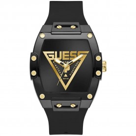 Часовник Guess Phoenix 41.50mm 5ATM Quartz/Analogical watch - Black (Black / Black / Gold / Mineral) часовник,часовници,guess,phoenix,41.50mm,5atm,quartz,analogical,watch,black,(black,black,gold,mineral)