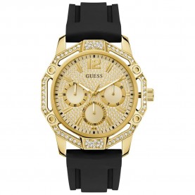 Часовник Guess Regal 46mm 3ATM Quartz/Analogical watch - Golden (Black / Champagne / Mineral) часовник,часовници,guess,regal,46mm,3atm,quartz,analogical,watch,golden,(black,champagne,mineral)