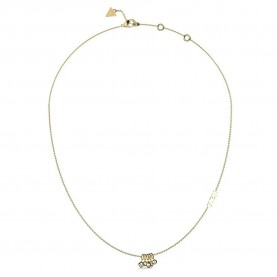 бижутерия,guess,tiny,dancer,jubn04646,necklace,golden,(gold)
