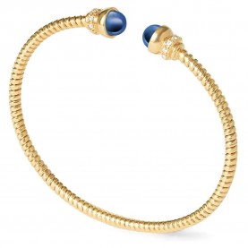 Guess Tubogas JMBB05067 bracelet - Golden (Gold / Blue) бижутерия,guess,tubogas,jmbb05067,bracelet,golden,(gold,blue)
