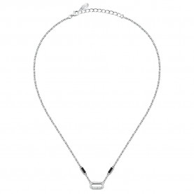 Karl lagerfeld KLAYC11 necklace - Silver (Silver / White / Black) бижутерия,karl,lagerfeld,klayc11,necklace,silver,(silver,white,black)