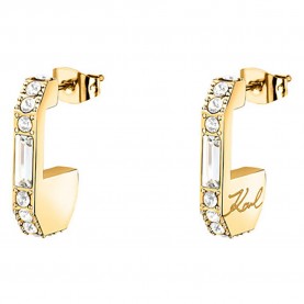 Karl lagerfeld KLAYC35 earrings - Golden (Silver / Gold / White) бижутерия,karl,lagerfeld,klayc35,earrings,golden,(silver,gold,white)