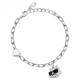 бижутерия,karl,lagerfeld,klayd16,bracelet,silver,(silver,white)