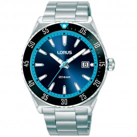 часовник,часовници,lorus,watches,rs957dx9,42mm,20atm,quartz,analogical,watch,silver,(silver,blue,mineral)