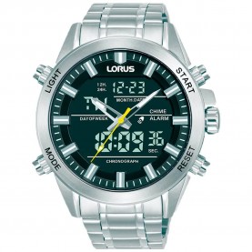 часовник,часовници,lorus,watches,rw663ax9,45mm,10atm,quartz,analogical,digital,watch,silver,(silver,black,mineral)