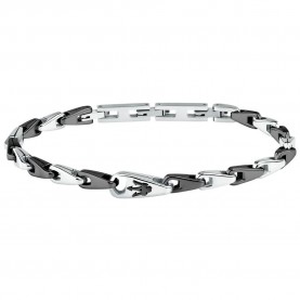 бижутерия,maserati,iconic,bracelet,silver,(silver,gunmetal)