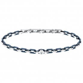 бижутерия,maserati,jm226atz78,bracelet,silver,(silver,blue)