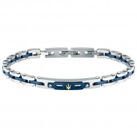 бижутерия,maserati,jm424axu10,bracelet,silver,(silver,gold,blue)