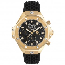 часовник,часовници,philipp,plein,chrono,royal,sport,tech,45mm,5atm,quartz,analogical,watch,golden,(black,black,gold,mineral)