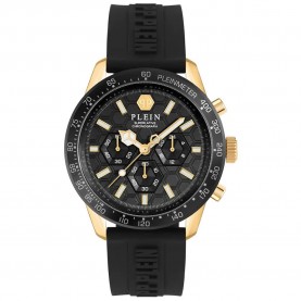 часовник,часовници,philipp,plein,pwpya0224,44mm,5atm,quartz,analogical,watch,golden,(black,black,)