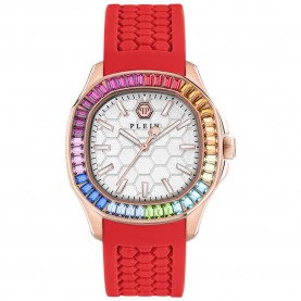 часовник,часовници,philipp,plein,spectre,37mm,5atm,quartz,analogical,woman,watch,red,(gold,white,mineral)