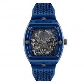 часовник,часовници,philipp,plein,the,skeleton,crystal,44mm,5atm,automatic,analogical,watch,blue,(blue,grey,mineral)