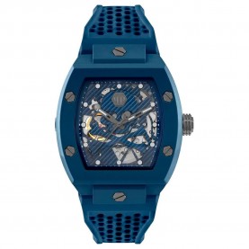 часовник,часовници,philipp,plein,the,skeleton,ecoceramic,44mm,5atm,automatic,analogical,watch,blue,(blue,blue,mineral)