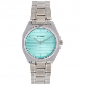 Часовник Radiant Brigitte 36mm 3ATM Quartz/Analogical woman watch - Silver (Silver / Turquoise / Mineral) часовник,часовници,radiant,brigitte,36mm,3atm,quartz,analogical,woman,watch,silver,(silver,turquoise,mineral)