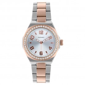Часовник Radiant Britney 34mm 3ATM Quartz/Analogical woman watch - Silver (Rose Gold / Silver / White / Mineral) часовник,часовници,radiant,britney,34mm,3atm,quartz,analogical,woman,watch,silver,(rose,gold,silver,white,mineral)